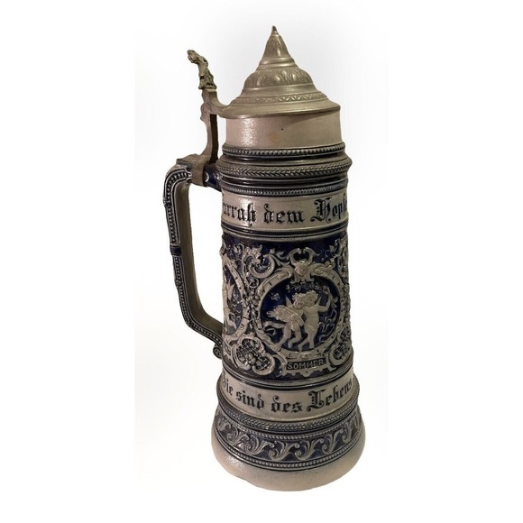 J.W.REMY STEIN Four Seasons 3L 16” #541 Stamped Germany 541 On Bottom